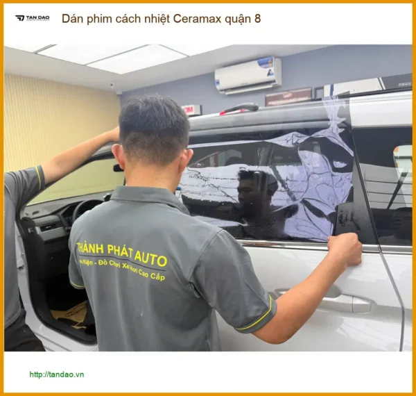 Nơi Dán Phim Cách Nhiệt Ô Tô phim cách nhiệt Ceramax quận 8 - Giá Tốt TPHCM
