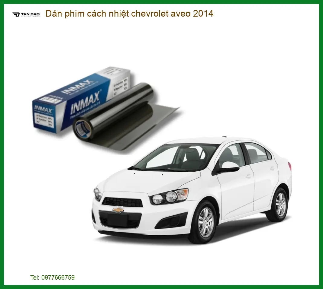 Dán Phim Cách Nhiệt Chevrolet Aveo 2014 - Địa Chỉ Lắp Đặt Uy Tín TPHCM