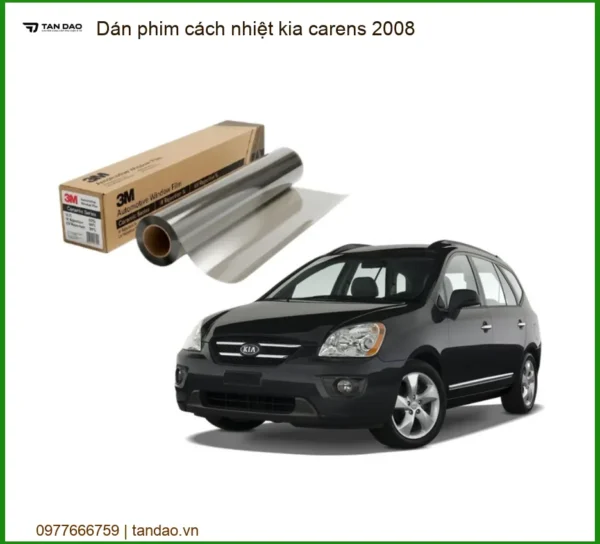 Dán Phim Cách Nhiệt Kia Carens 2008 - Địa Chỉ Lắp Đặt Uy Tín TPHCM