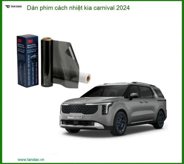 Dán Phim Cách Nhiệt Kia Carnival 2024 - Địa Chỉ Lắp Đặt Chính Hãng TPHCM