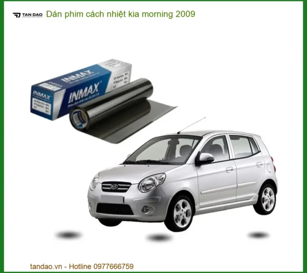 Dán Phim Cách Nhiệt Kia Morning 2009 - Trung Tâm Lắp Đặt Uy Tín TPHCM