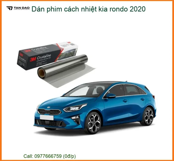 Dán Phim Cách Nhiệt Kia Rondo 2020 - Trung Tâm Lắp Đặt Uy Tín TPHCM