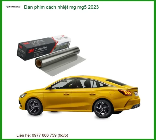 Dán Phim Cách Nhiệt MG MG5 2023 - Địa Chỉ Lắp Đặt Chính Hãng TPHCM