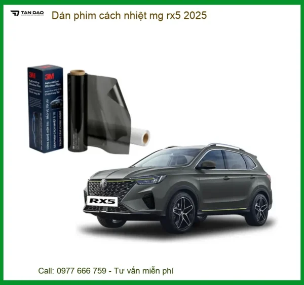 Dán Phim Cách Nhiệt MG RX5 2025 - Địa Chỉ Dán Chính Hãng TPHCM