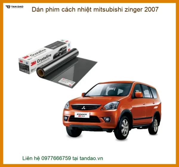 Dán Phim Cách Nhiệt Mitsubishi Zinger 2007 - Địa Chỉ Thi Công Giá Tốt TPHCM