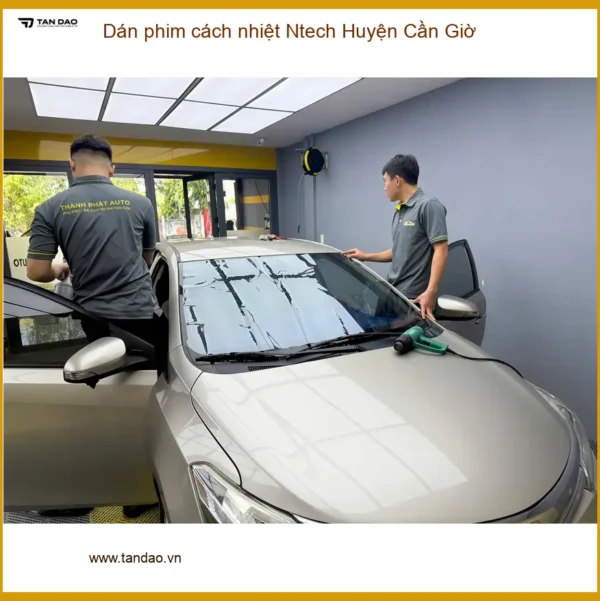 Địa Chỉ Dán Phim Cách Nhiệt Ô Tô Ntech tại Huyện Cần Giờ - Thi Công Chuyên Nghiệp