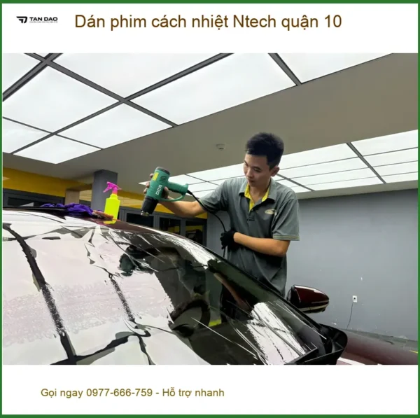 Alternative view of Trung Tâm Dán Phim Cách Nhiệt Ô Tô phim cách nhiệt Ntech quận 10 - Thi Công Chuyên Nghiệp