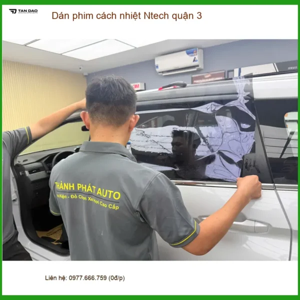 Alternative view of Nơi Dán Phim Cách Nhiệt Ô Tô phim cách nhiệt Ntech quận 3 - Giá Tốt TPHCM