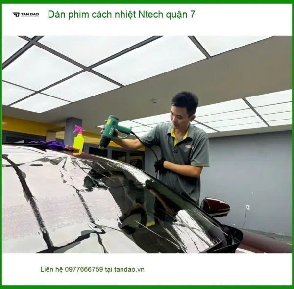 Alternative view of Trung Tâm Dán Phim Cách Nhiệt Ô Tô phim cách nhiệt Ntech quận 7 - Lắp Đặt Uy Tín TPHCM