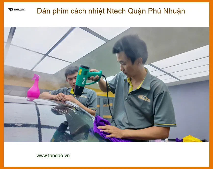 Trung Tâm Dán Phim Cách Nhiệt Ô Tô Ntech Quận Phú Nhuận - Gắn Nhanh Trong Ngày ảnh thực tế 3
