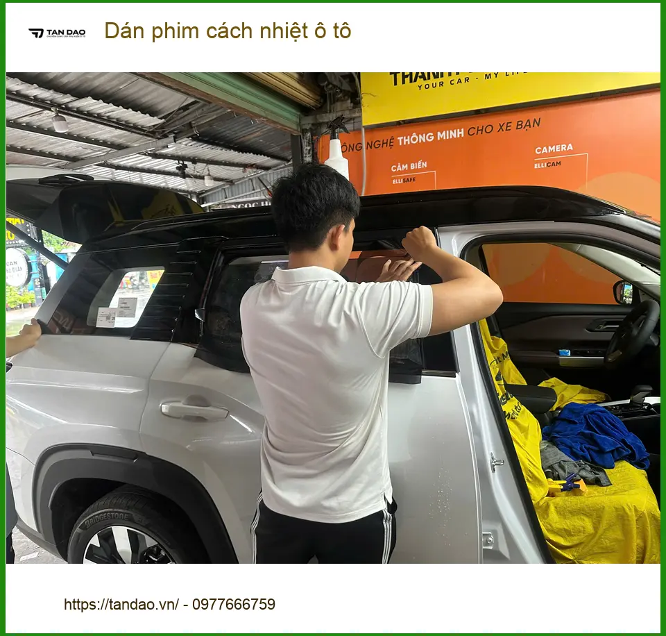 Anh Khôi dán phim cách nhiệt ô tô Mazda CX-5 Quận Tân Bình vì nắng gắt ảnh thực tế 3