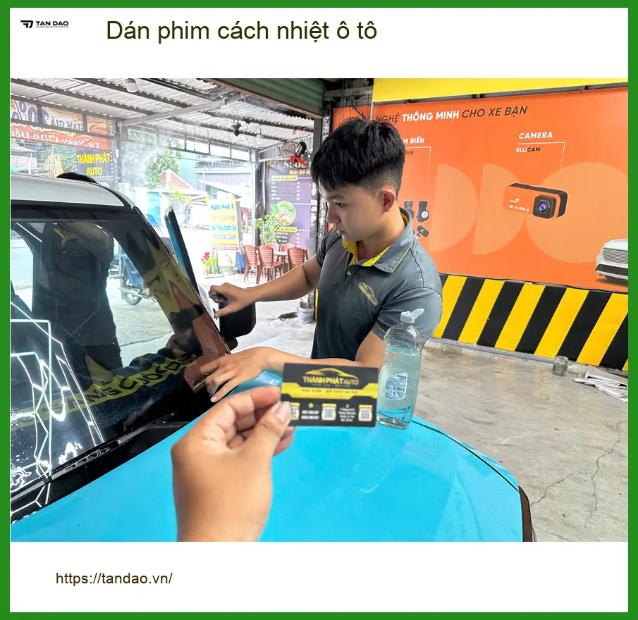 Chị Thùy Trang dán phim cách nhiệt ô tô Kia K3 ở Quận 9 chống nóng hiệu quả ảnh thực tế 3