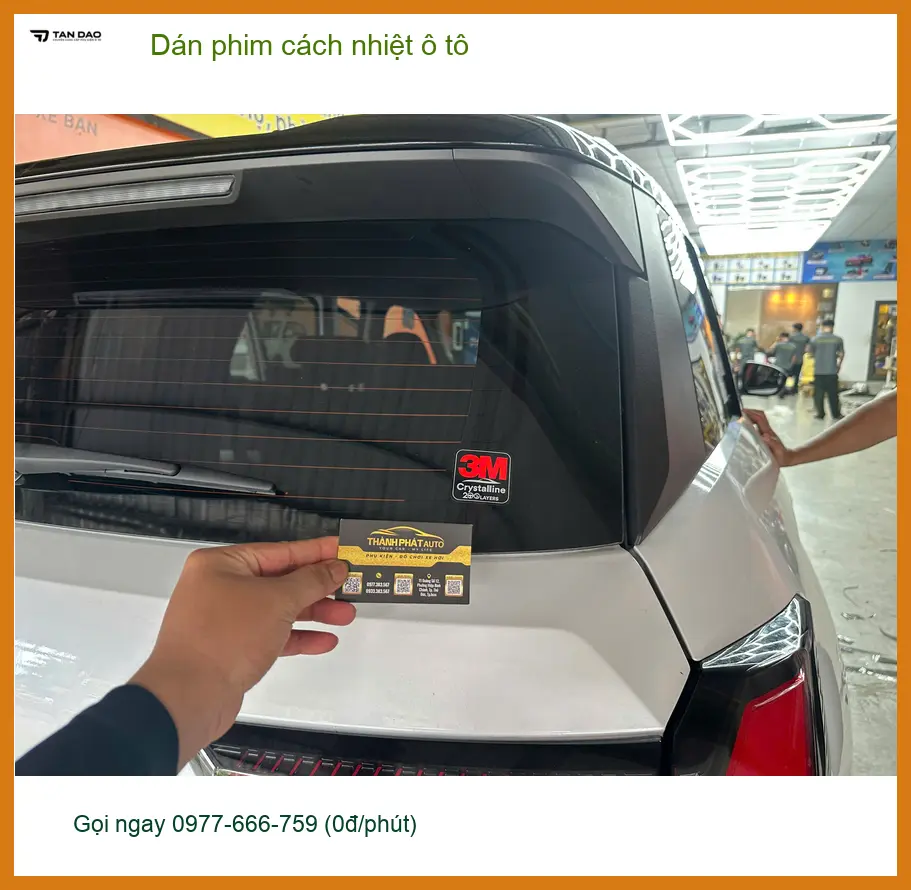 Chị Thảo dán phim cách nhiệt ô tô Hyundai Accent tại Quận Bình Tân chống nóng hiệu quả ảnh thực tế 4