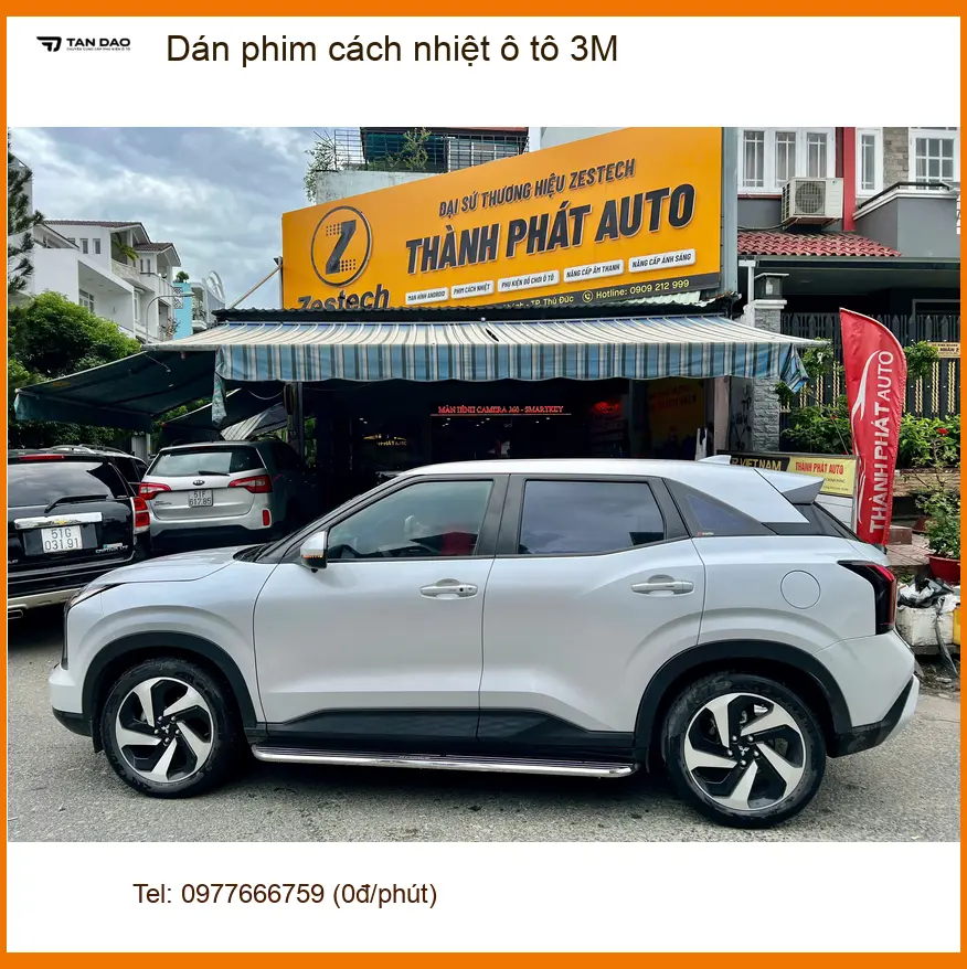 Chị Diễm dán phim cách nhiệt 3M cho Mazda CX-5 tại Củ Chi để giảm nhiệt trong xe ảnh thực tế 2
