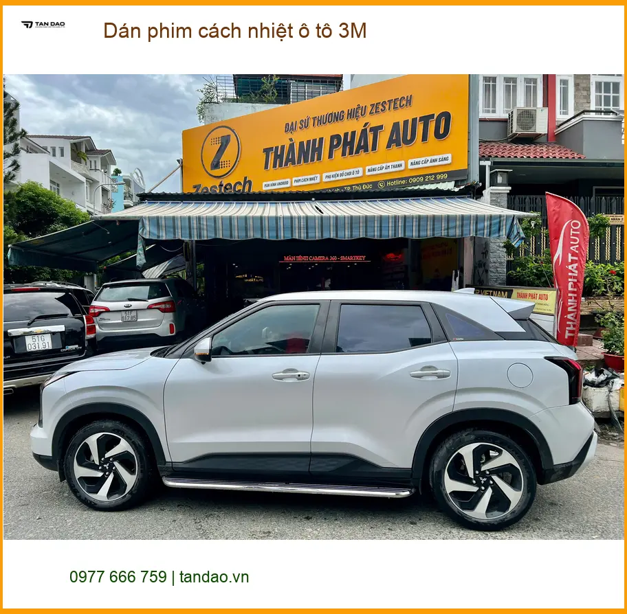 Anh Minh dán phim cách nhiệt 3M cho Kia K3 tại Quận Bình Thạnh giảm chói nắng ảnh thực tế 2