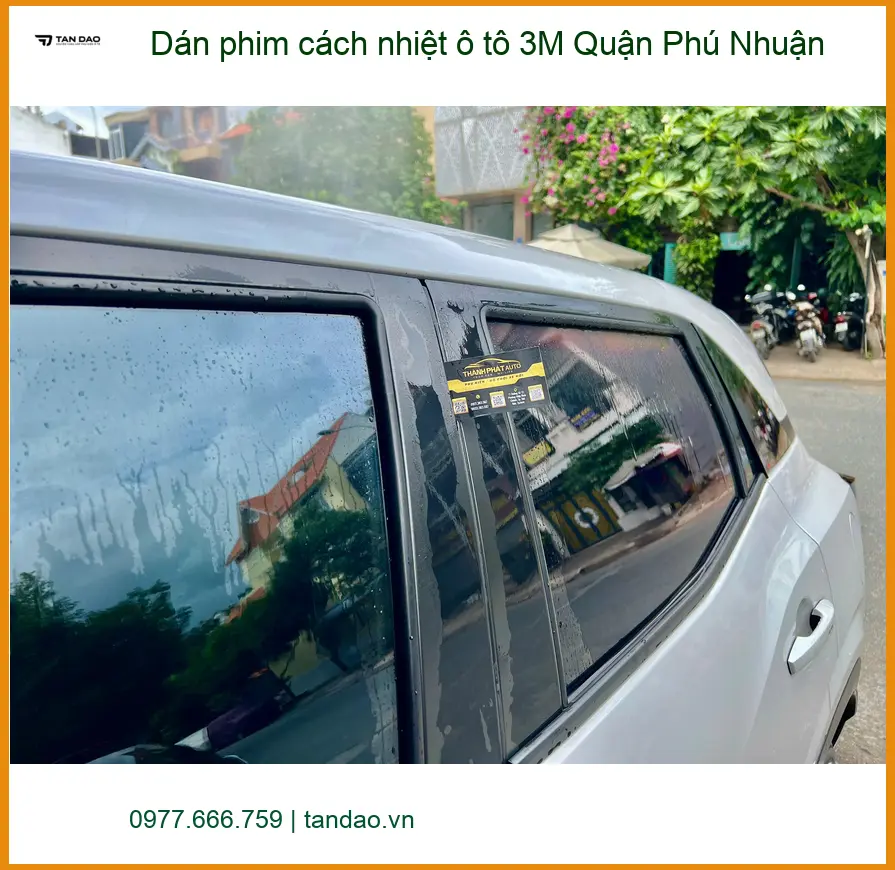 Trung Tâm Dán Phim Cách Nhiệt Ô Tô 3M Quận Phú Nhuận - Giá Tốt TPHCM