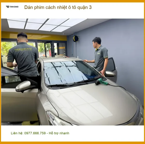 Địa Chỉ Dán Phim Cách Nhiệt Ô Tô Tại Quận 3 - Lắp Đặt Uy Tín TPHCM