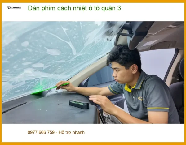 Alternative view of Địa Chỉ Dán Phim Cách Nhiệt Ô Tô Tại Quận 3 - Lắp Đặt Uy Tín TPHCM