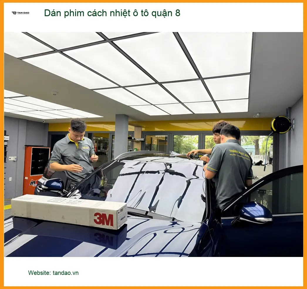 Trung Tâm Dán Phim Cách Nhiệt Ô Tô phim cách nhiệt ô tô quận 8 - Giá Tốt TPHCM