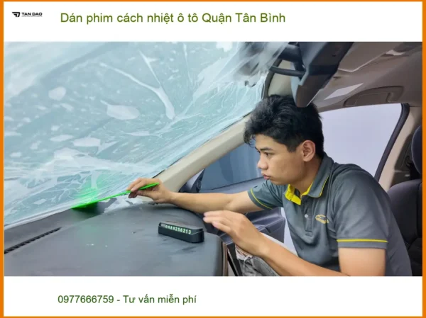 Trung Tâm Dán phim cách nhiệt ô tô Quận Tân Bình - Lắp Đặt Uy Tín TPHCM