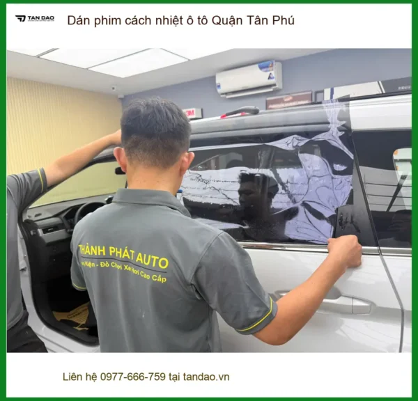 Alternative view of Trung Tâm Dán phim cách nhiệt ô tô Quận Tân Phú - Lắp Đặt Uy Tín TPHCM