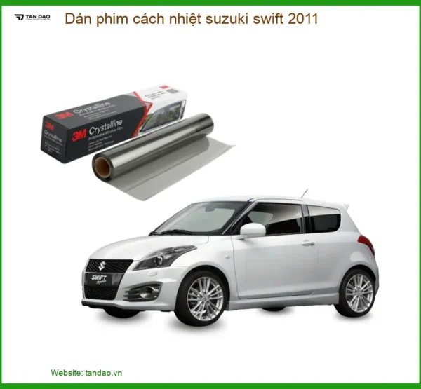 Dán Phim Cách Nhiệt Suzuki Swift 2011 - Trung Tâm Lắp Đặt Uy Tín TPHCM