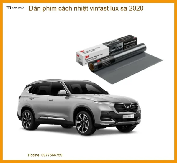 Dán Phim Cách Nhiệt Vinfast Lux SA 2020 - Địa Chỉ Lắp Đặt Uy Tín TPHCM