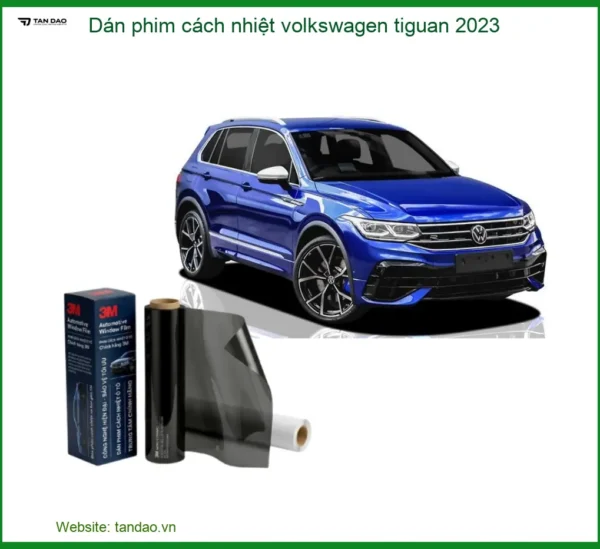 Dán Phim Cách Nhiệt Volkswagen Tiguan 2023 - Địa Chỉ Lắp Đặt Chính Hãng TPHCM
