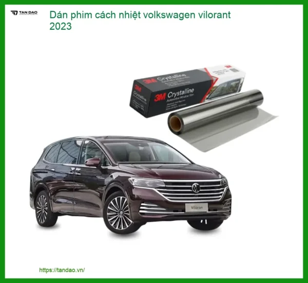 Dán Phim Cách Nhiệt Volkswagen Vilorant 2023 - Nơi Gắn Giá Tốt TPHCM