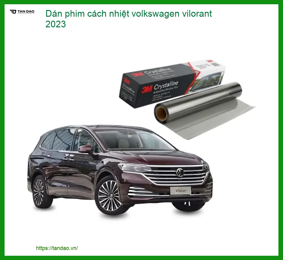 Dán Phim Cách Nhiệt Volkswagen Vilorant 2023 - Nơi Gắn Giá Tốt TPHCM