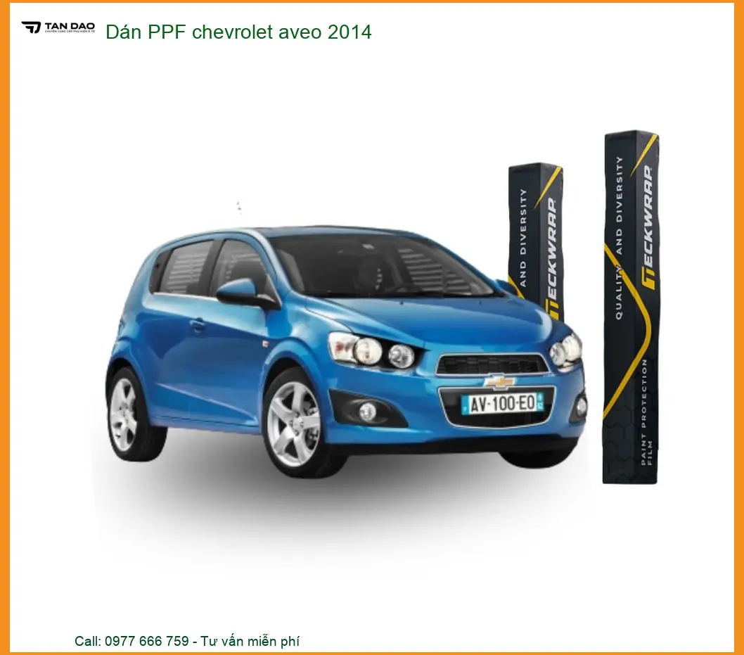 Dán PPF Chevrolet Aveo 2014 - Nơi Thi Công Chính Hãng Giá Tốt TPHCM