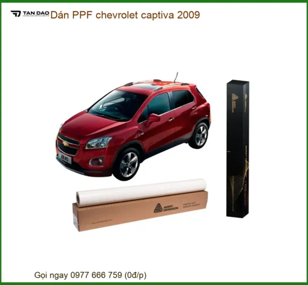 Dán PPF Chevrolet Captiva 2009 - Trung Tâm Dán PPF Uy Tín Giá Tốt TPHCM