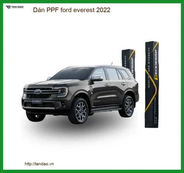 Dán PPF Ford Everest 2022 - Địa Chỉ Chuyên Lắp Đặt PPF Uy Tín TPHCM