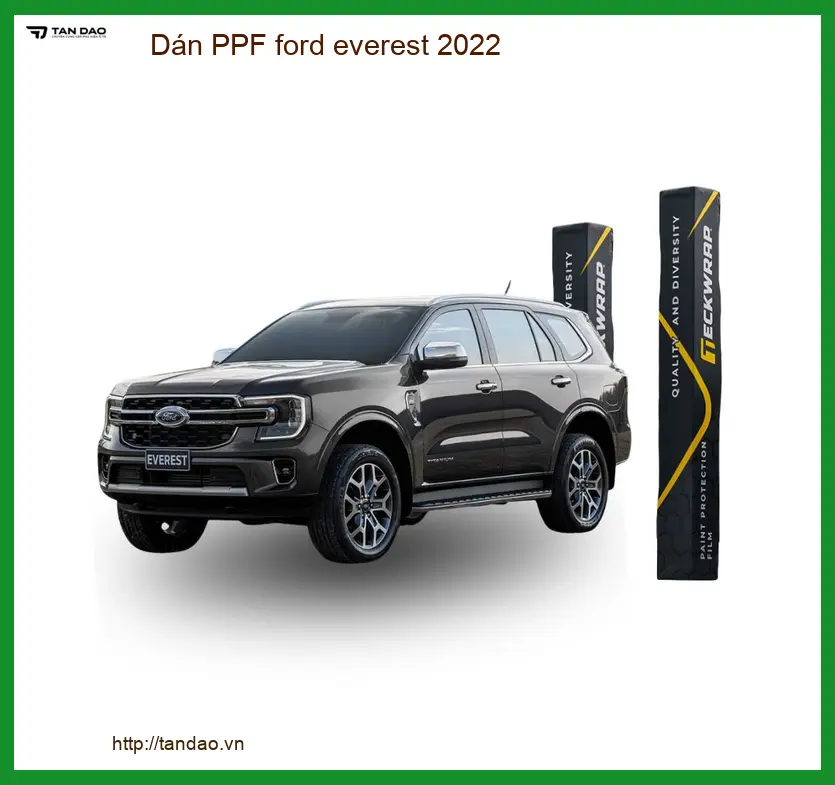 Dán PPF Ford Everest 2022 - Địa Chỉ Chuyên Lắp Đặt PPF Uy Tín TPHCM