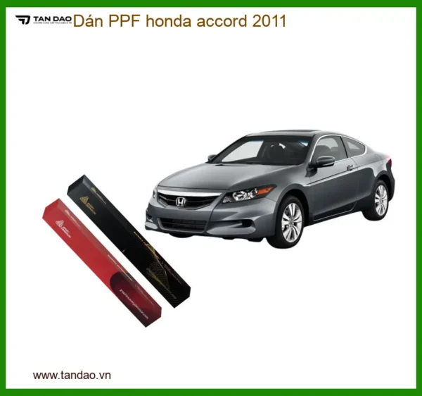 Dán PPF Honda Accord 2011 - Trung Tâm Thi Công Uy Tín TPHCM