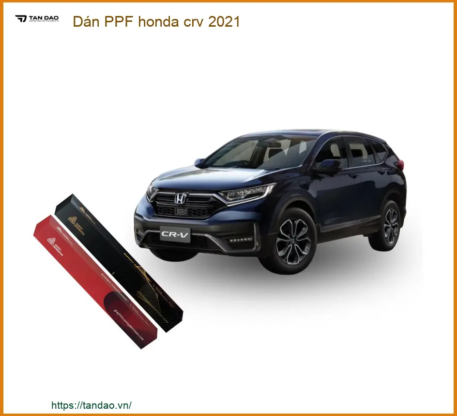 Dán PPF Honda CRV 2021 - Trung Tâm Lắp Đặt PPF Chính Hãng Uy Tín TPHCM