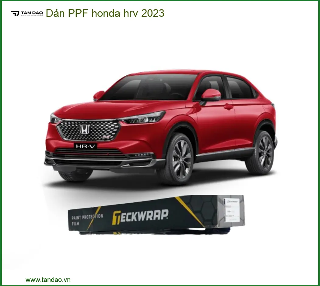 Dán PPF Bảo Vệ Sơn Honda HRV 2023 - Trung Tâm Thi Công Chính Hãng TPHCM