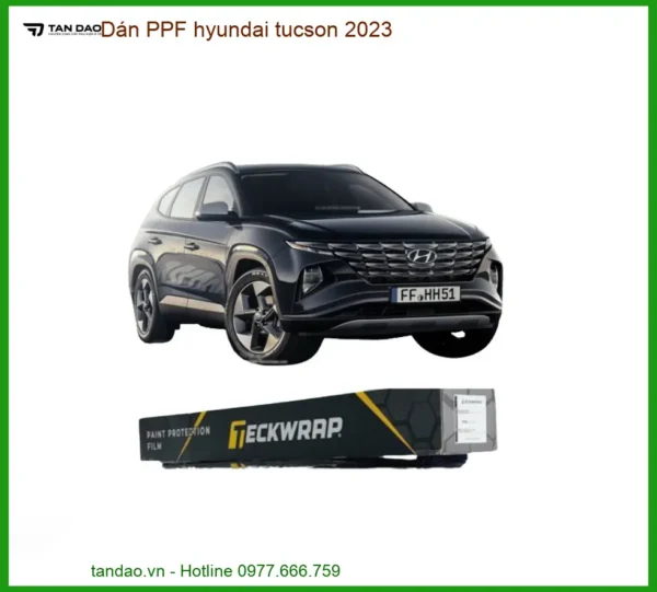 Dán PPF Hyundai Tucson 2023 - Trung Tâm Thi Công PPF Chính Hãng Giá Tốt TPHCM