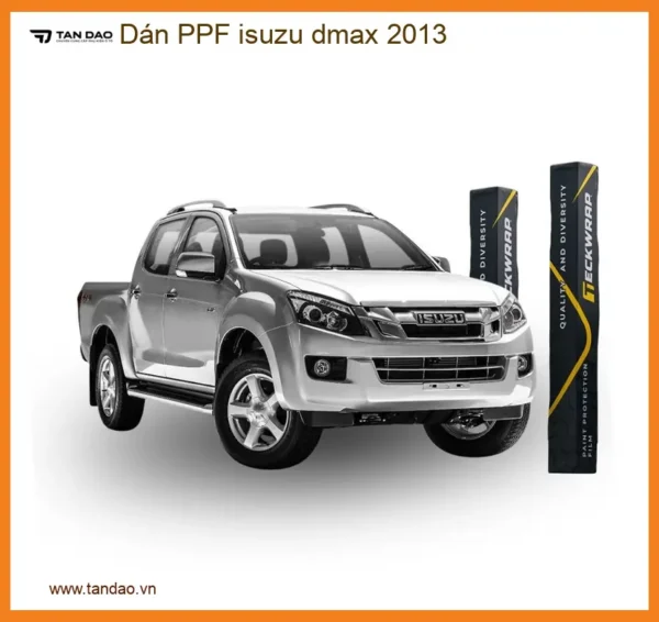 Dán PPF Bảo Vệ Sơn Xe Isuzu Dmax 2013 - Trung Tâm Thi Công Uy Tín TPHCM