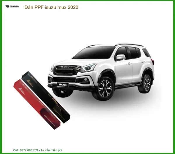 Dán Phim PPF Bảo Vệ Sơn Xe Isuzu Mu-X 2020 - Trung Tâm Thi Công Chính Hãng TPHCM