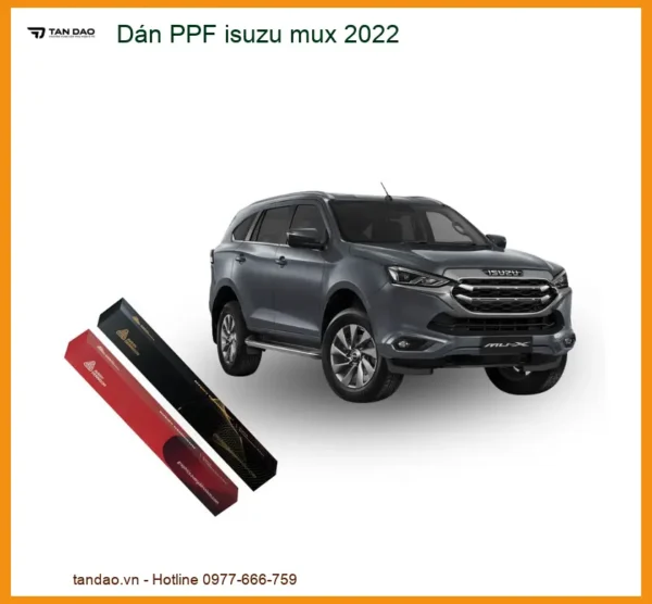 Dán PPF Isuzu Mu-X 2022 - Trung Tâm Chuyên Thi Công Dán PPF Uy Tín TPHCM