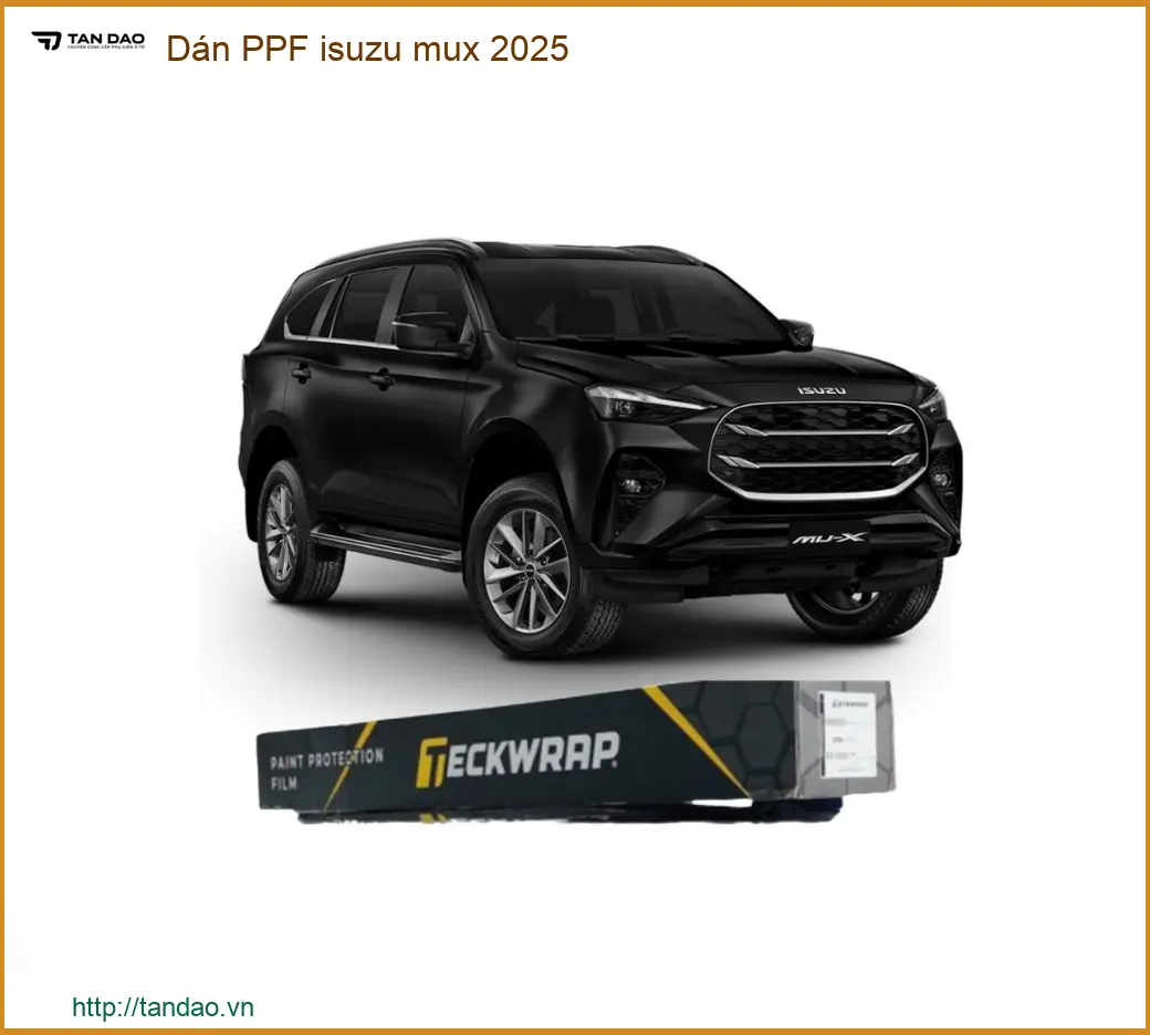 Dán Phim Bảo Vệ Sơn PPF Cao Cấp Cho Xe Isuzu MUX - Trung Tâm Gắn PPF Uy Tín TPHCM