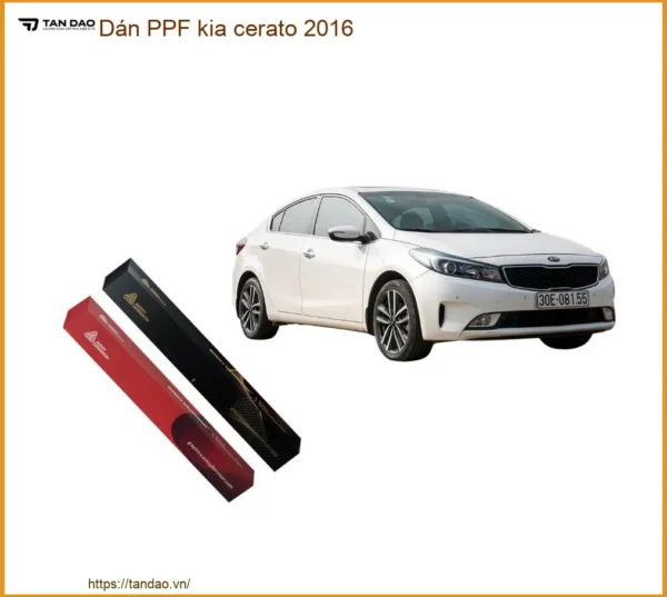 Dán PPF Kia Cerato 2016 - Địa Chỉ Gắn Phim PPF Cao Cấp TPHCM