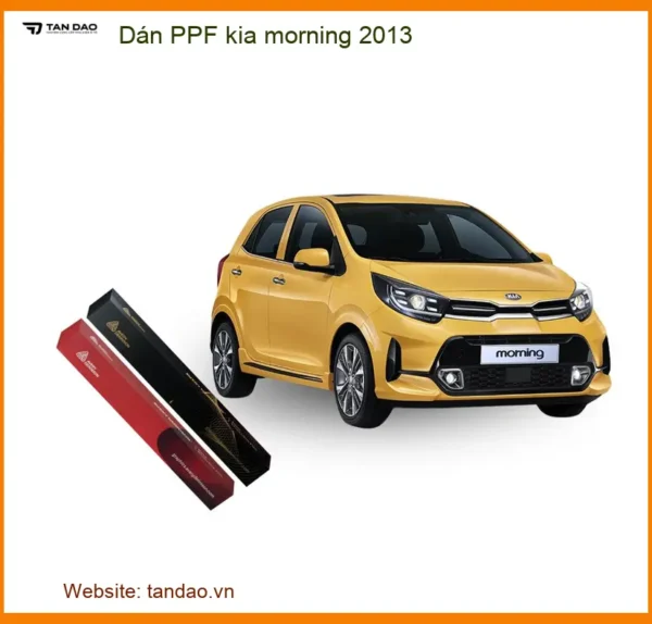 Dán PPF Bảo Vệ Sơn Xe Kia Morning 2013 - Địa Chỉ Lắp Đặt Chính Hãng Giá Tốt TPHCM