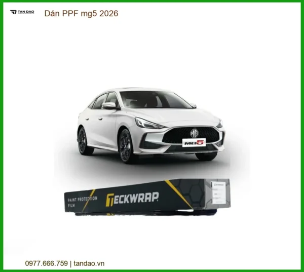 Dán Phim PPF Bảo Vệ Sơn MG5 2026 - Trung Tâm Thi Công Uy Tín Giá Tốt TPHCM