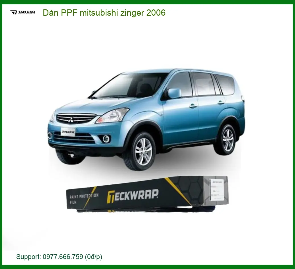 Miếng Dán PPF Mitsubishi Zinger 2006 - Địa Chỉ Lắp Đặt Uy Tín TPHCM