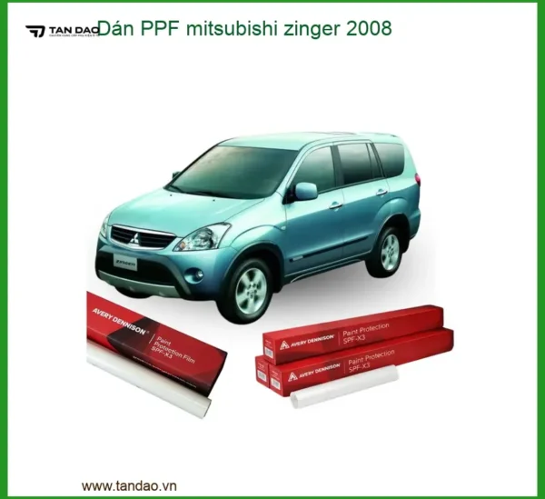 Dán PPF Mitsubishi Zinger 2008 - Trung Tâm Lắp Đặt Chính Hãng TPHCM