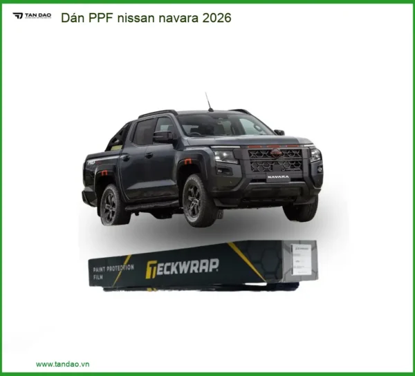 Dán Phim PPF Bảo Vệ Sơn Nissan Navara 2026 - Địa Chỉ Lắp Đặt Uy Tín TPHCM