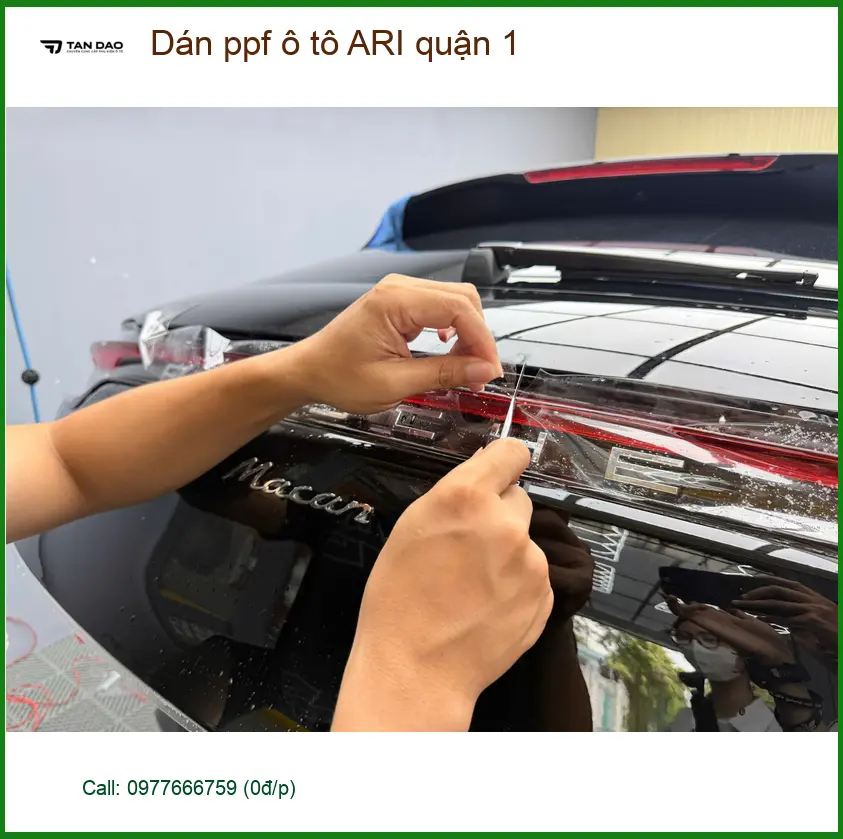 Địa Chỉ Dán PPF Ô Tô ppf ô tô ARI quận 1 - Lắp Đặt Uy Tín TPHCM ảnh thực tế 3