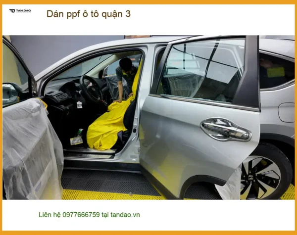 Trung Tâm Thi Công Dán PPF Ô Tô ppf ô tô quận 3 - Thi Công Chuyên Nghiệp